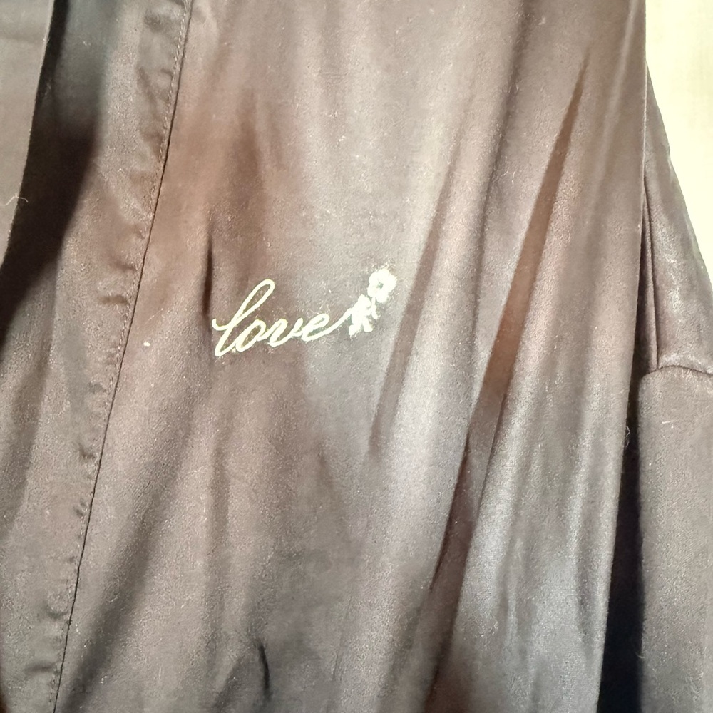 Victoria's Secret Black Robe - Picture 3 of 3